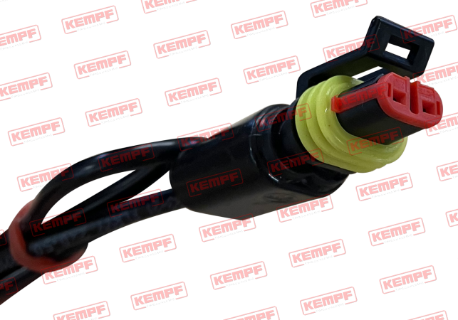 128094 Kempf Kennzeichenleuchte LED weiß Ermax, 1200 mm Kabel, Super Seal